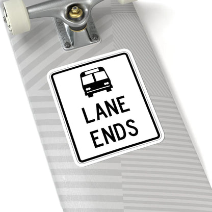 PBOT Road sign R3458 (Oregon) (Road Sign) STICKER Vinyl Kiss-Cut Decal - The Sticker Space