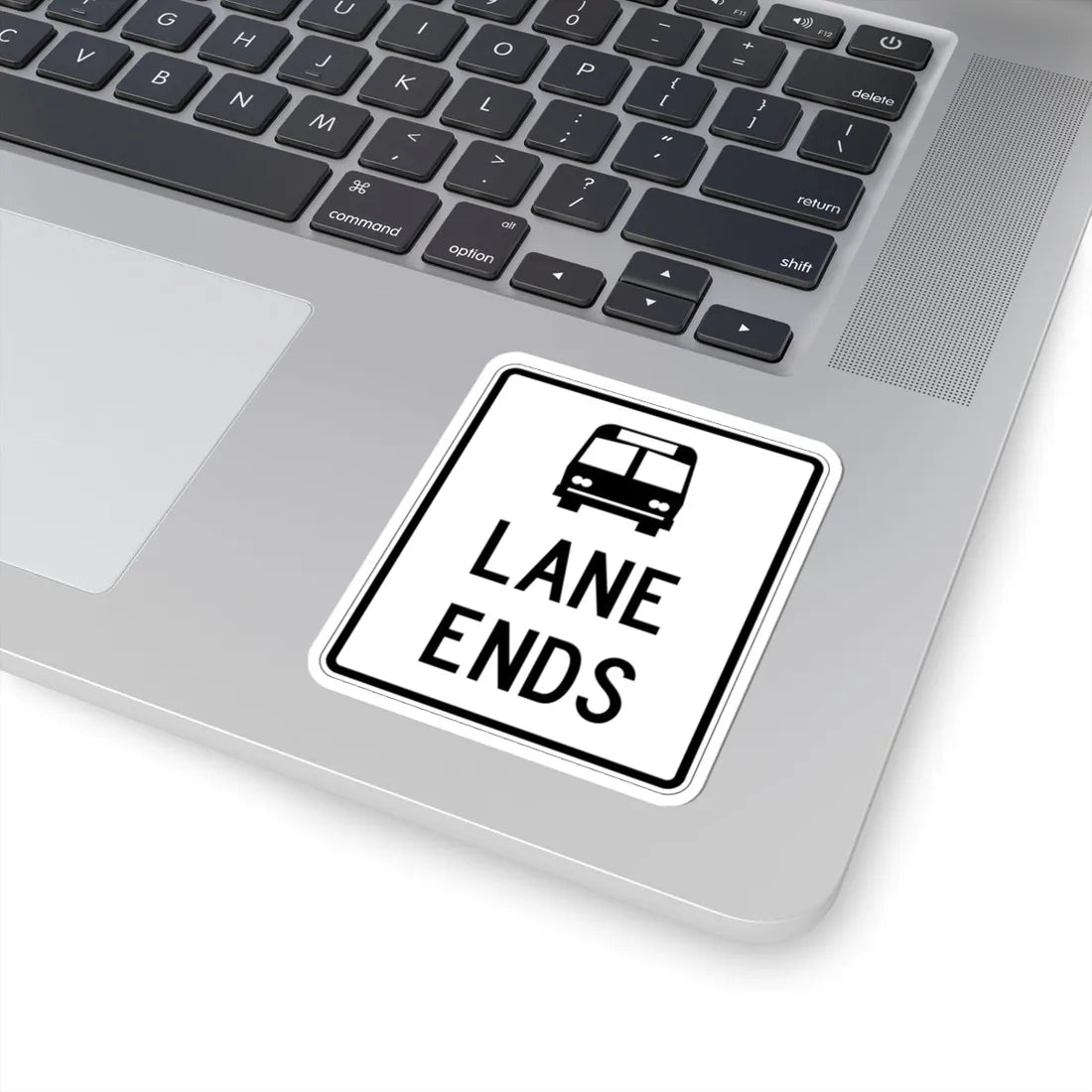 PBOT Road sign R3458 (Oregon) (Road Sign) STICKER Vinyl Kiss-Cut Decal - The Sticker Space