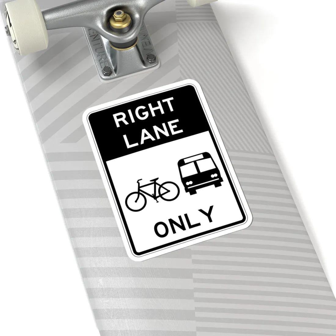 PBOT Road sign R3537 (Oregon) (Road Sign) STICKER Vinyl Kiss-Cut Decal - The Sticker Space