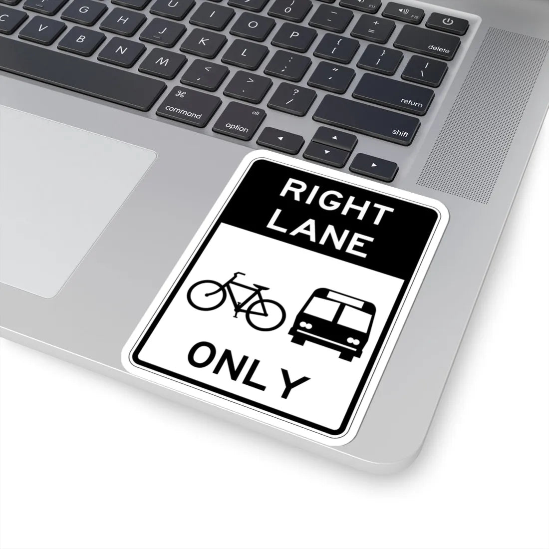 PBOT Road sign R3537 (Oregon) (Road Sign) STICKER Vinyl Kiss-Cut Decal - The Sticker Space