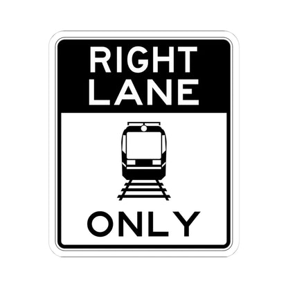 PBOT Road sign R3551 (Oregon) (Road Sign) STICKER Vinyl Kiss-Cut Decal 4 Inch White - The Sticker Space