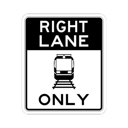 PBOT Road sign R3551 (Oregon) (Road Sign) STICKER Vinyl Kiss-Cut Decal 6 Inch White - The Sticker Space
