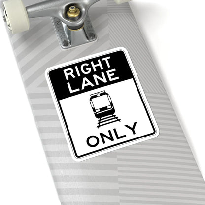 PBOT Road sign R3551 (Oregon) (Road Sign) STICKER Vinyl Kiss-Cut Decal - The Sticker Space