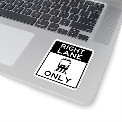 PBOT Road sign R3551 (Oregon) (Road Sign) STICKER Vinyl Kiss-Cut Decal - The Sticker Space