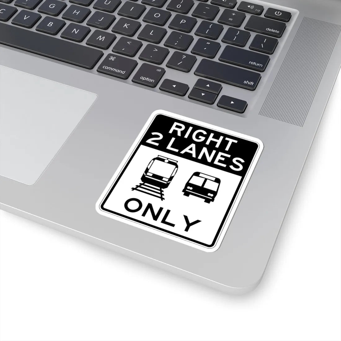 PBOT Road sign R3555 (Oregon) (Road Sign) STICKER Vinyl Kiss-Cut Decal - The Sticker Space