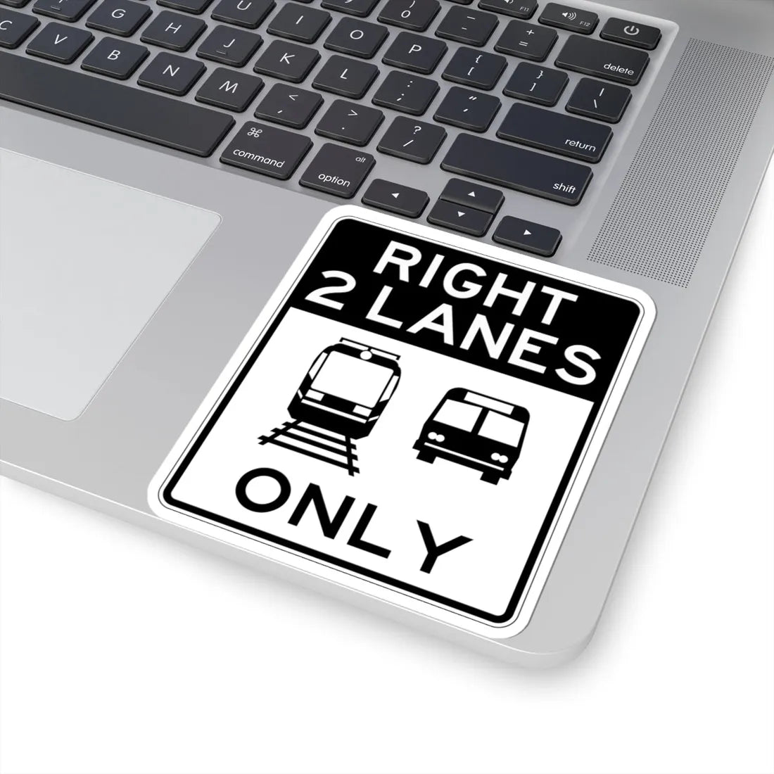 PBOT Road sign R3555 (Oregon) (Road Sign) STICKER Vinyl Kiss-Cut Decal - The Sticker Space
