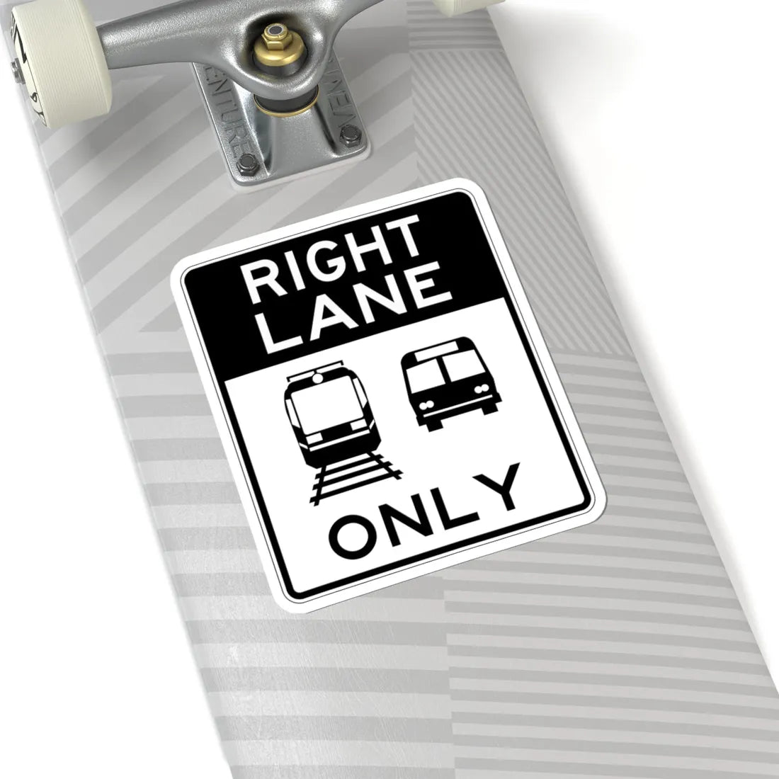 PBOT Road sign R3557 (Oregon) (Road Sign) STICKER Vinyl Kiss-Cut Decal - The Sticker Space