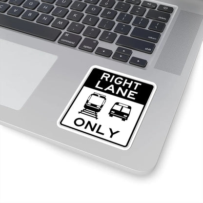 PBOT Road sign R3557 (Oregon) (Road Sign) STICKER Vinyl Kiss-Cut Decal - The Sticker Space