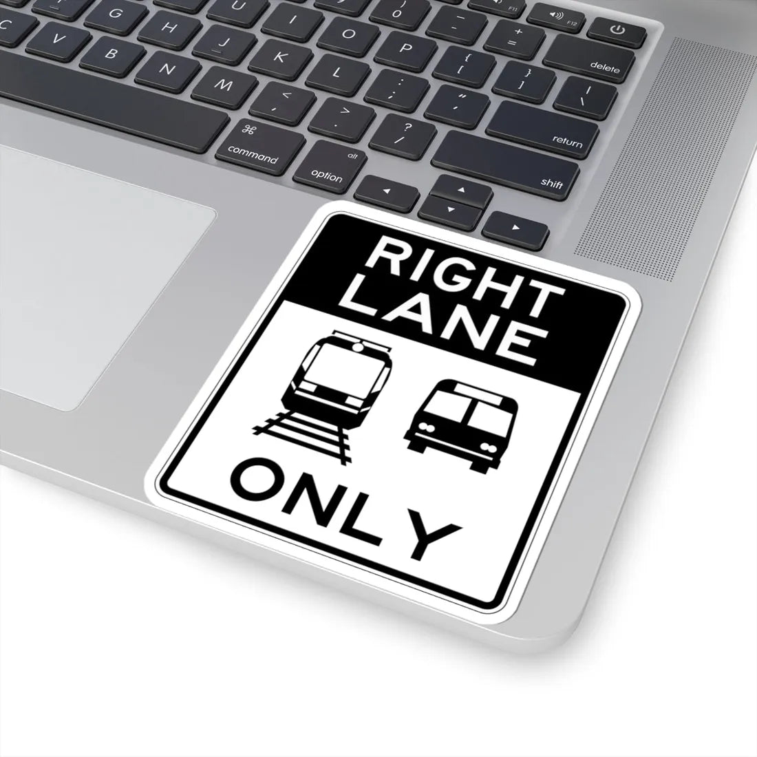 PBOT Road sign R3557 (Oregon) (Road Sign) STICKER Vinyl Kiss-Cut Decal - The Sticker Space