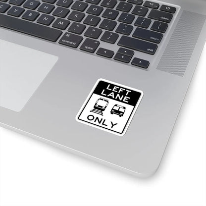 PBOT Road sign R3558 (Oregon) (Road Sign) STICKER Vinyl Kiss-Cut Decal - The Sticker Space