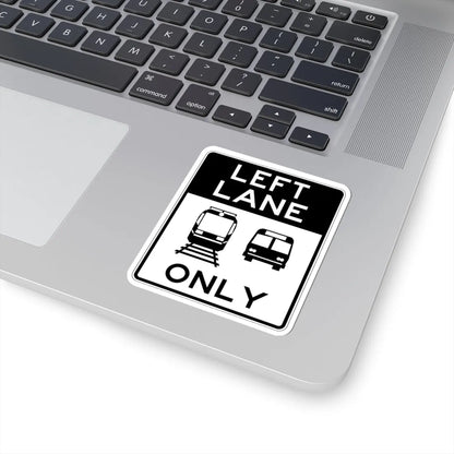 PBOT Road sign R3558 (Oregon) (Road Sign) STICKER Vinyl Kiss-Cut Decal - The Sticker Space