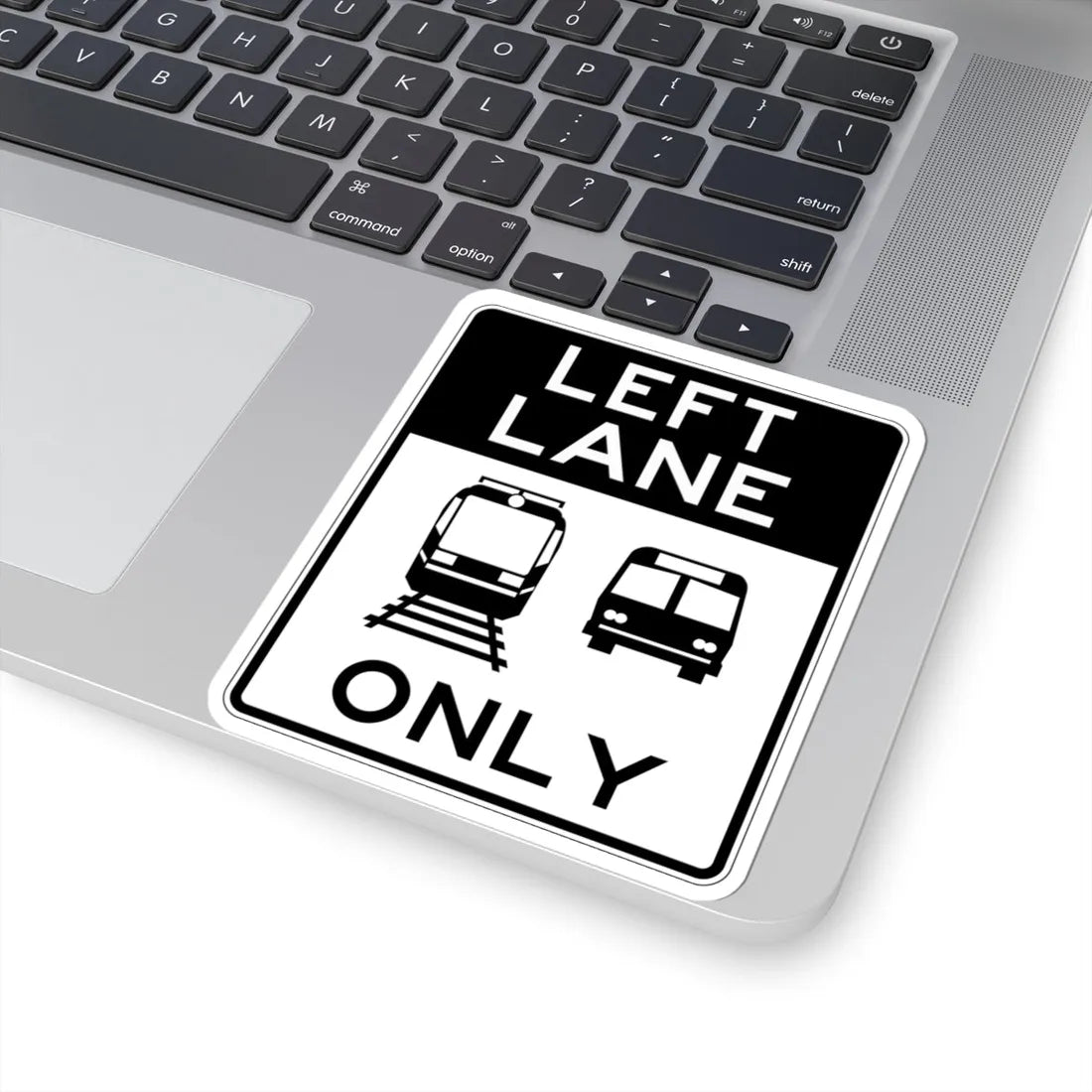 PBOT Road sign R3558 (Oregon) (Road Sign) STICKER Vinyl Kiss-Cut Decal - The Sticker Space