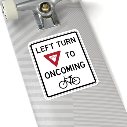 PBOT Road sign R3985 (Oregon) (Road Sign) STICKER Vinyl Kiss-Cut Decal - The Sticker Space