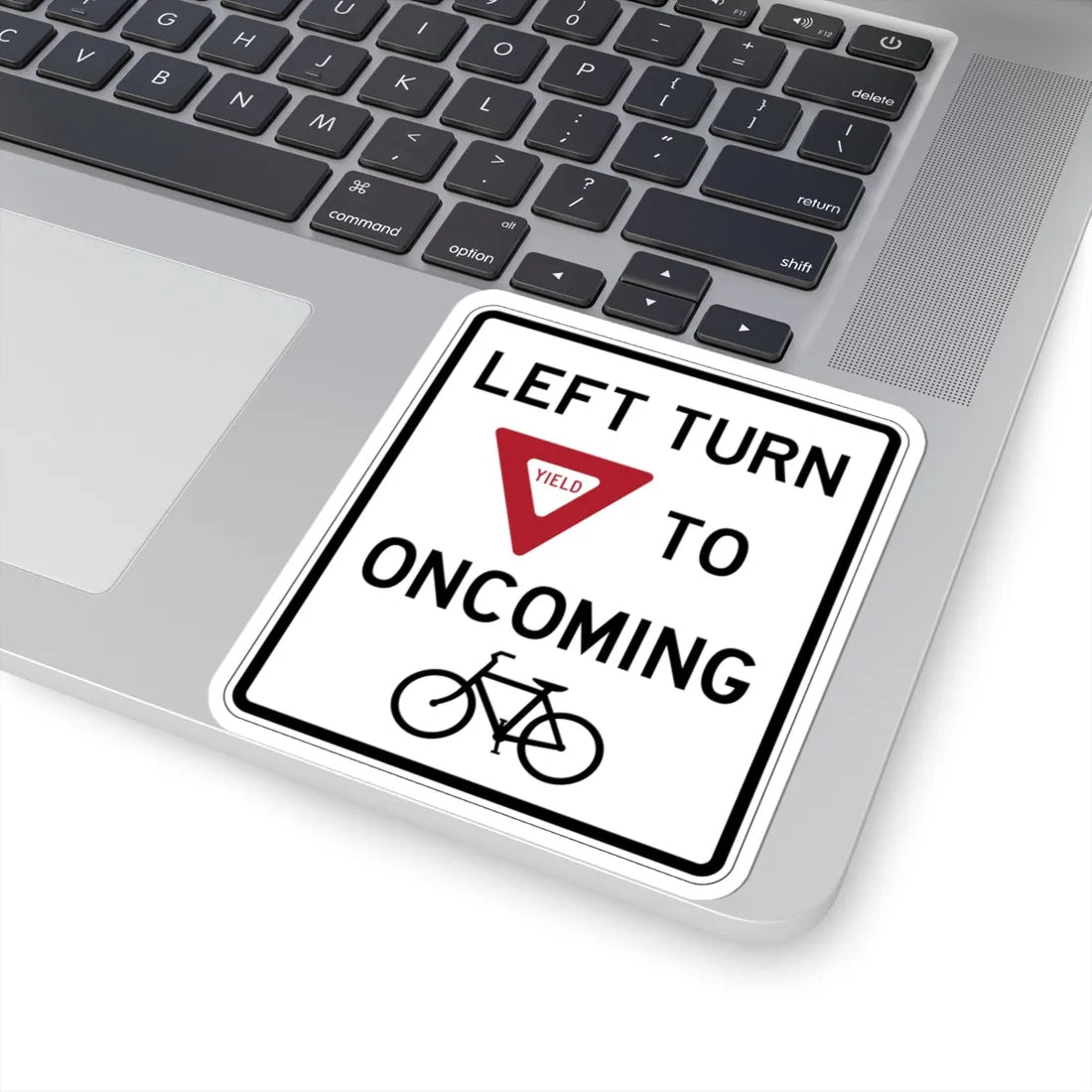 PBOT Road sign R3985 (Oregon) (Road Sign) STICKER Vinyl Kiss-Cut Decal - The Sticker Space