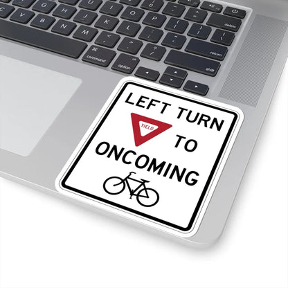 PBOT Road sign R3985 (Oregon) (Road Sign) STICKER Vinyl Kiss-Cut Decal - The Sticker Space