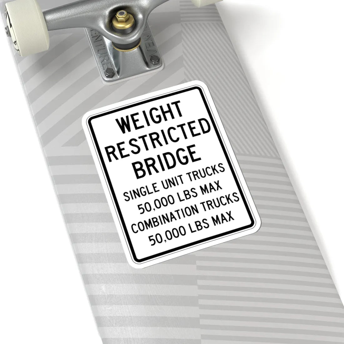 PBOT Road sign R6326 (Oregon) (Road Sign) STICKER Vinyl Kiss-Cut Decal - The Sticker Space