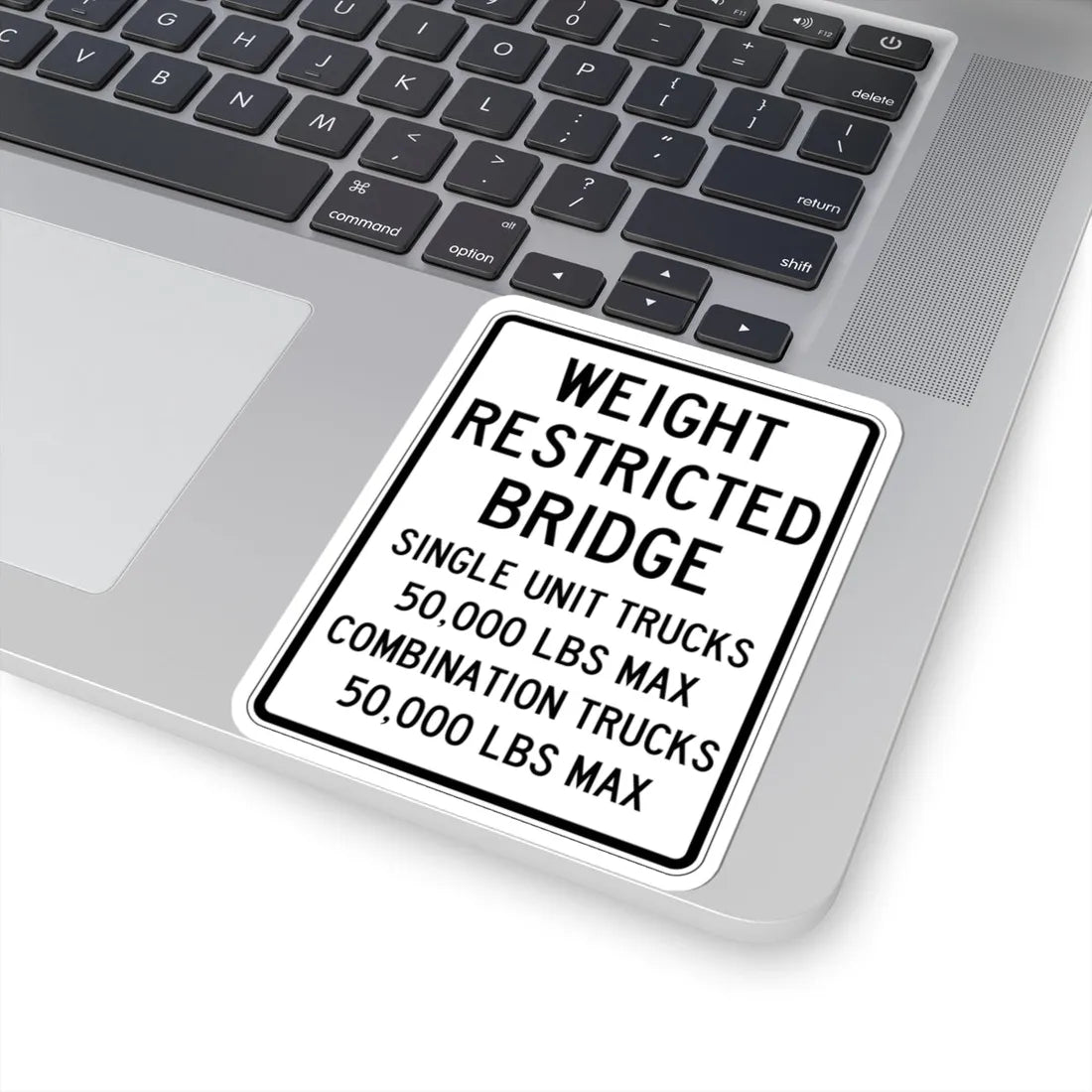 PBOT Road sign R6326 (Oregon) (Road Sign) STICKER Vinyl Kiss-Cut Decal - The Sticker Space