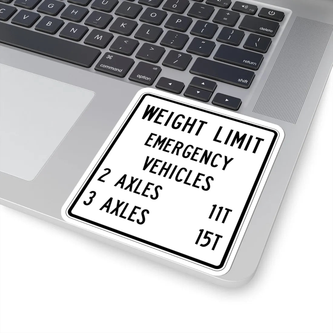 PBOT Road sign R6366 (Oregon) (Road Sign) STICKER Vinyl Kiss-Cut Decal - The Sticker Space