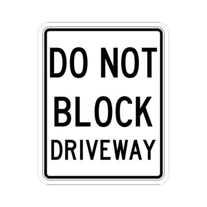 PBOT Road sign R6465 (Oregon) (Road Sign) STICKER Vinyl Kiss-Cut Decal 3 Inch White - The Sticker Space