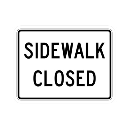 PBOT Road sign R6560 (Oregon) (Road Sign) STICKER Vinyl Kiss-Cut Decal 2 Inch White - The Sticker Space