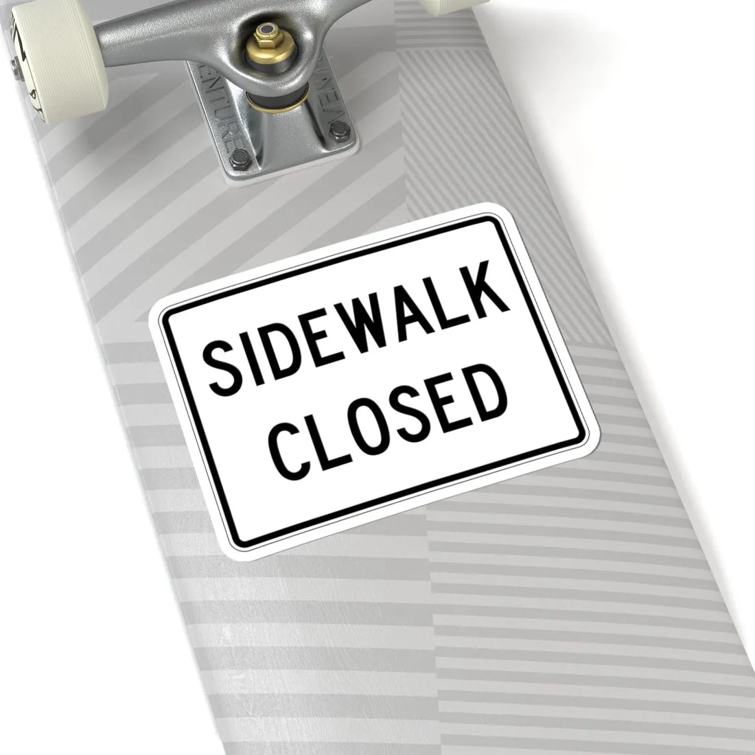 PBOT Road sign R6560 (Oregon) (Road Sign) STICKER Vinyl Kiss-Cut Decal - The Sticker Space