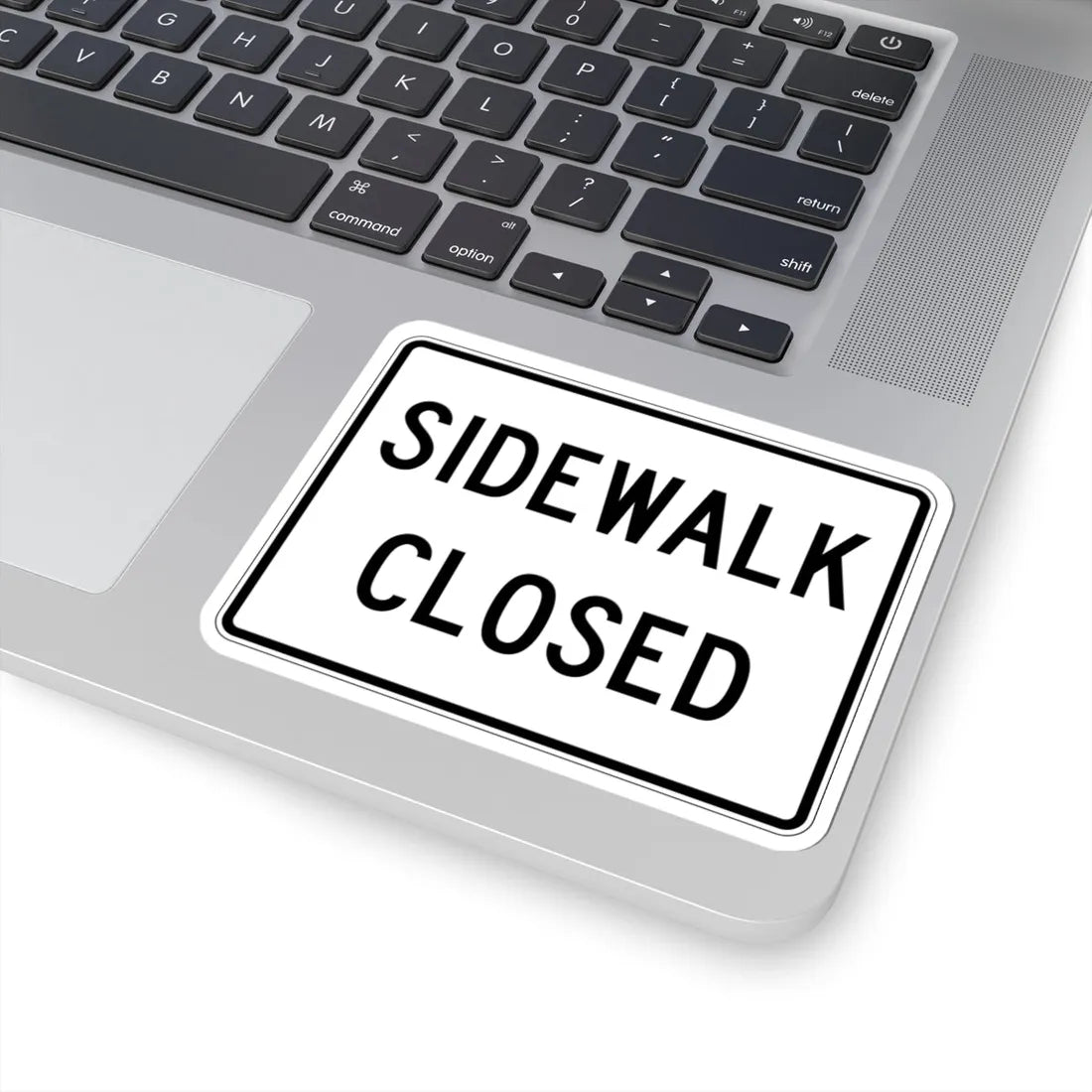 PBOT Road sign R6560 (Oregon) (Road Sign) STICKER Vinyl Kiss-Cut Decal - The Sticker Space