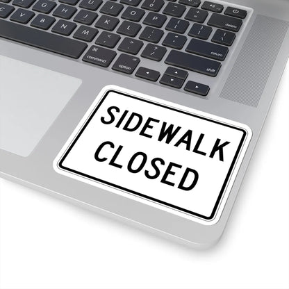 PBOT Road sign R6560 (Oregon) (Road Sign) STICKER Vinyl Kiss-Cut Decal - The Sticker Space