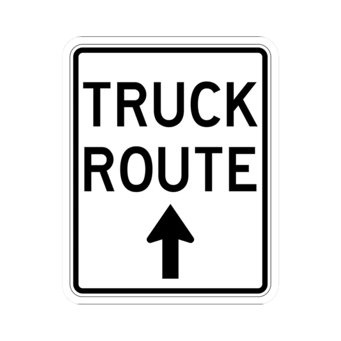 PBOT Road sign R6620 (Oregon) (Road Sign) STICKER Vinyl Kiss-Cut Decal 2 Inch White - The Sticker Space