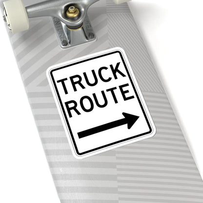 PBOT Road sign R6660 (Oregon) (Road Sign) STICKER Vinyl Kiss-Cut Decal - The Sticker Space