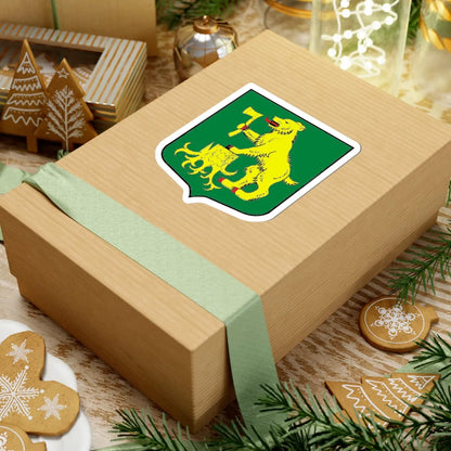 Pchevga gerb (Russia) (Coat of Arms) STICKER Vinyl Kiss-Cut Decal - The Sticker Space