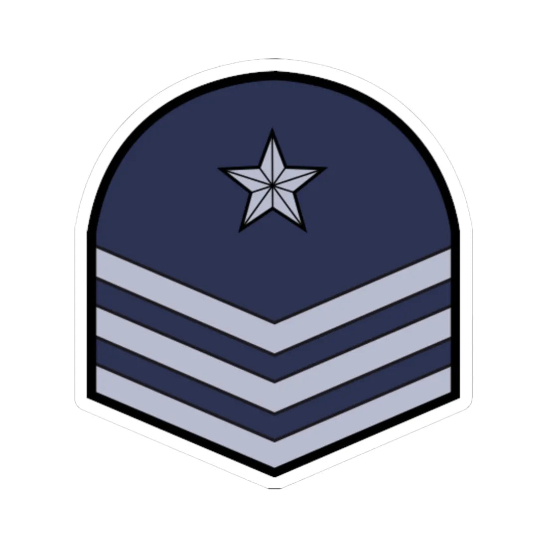PCP.4   SG2 (Chile) (Military Rank) STICKER Vinyl Kiss-Cut Decal 6 Inch White - The Sticker Space