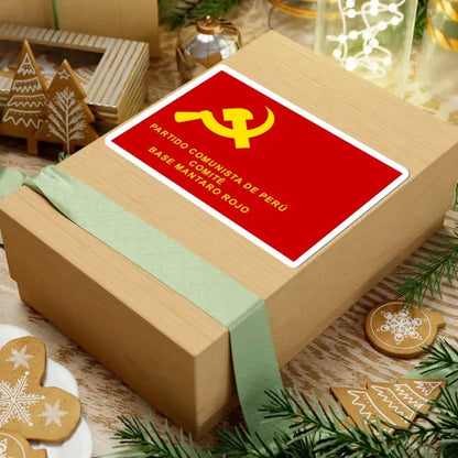 PCPSL-CBMR (Peru) STICKER Vinyl Kiss-Cut Decal - The Sticker Space