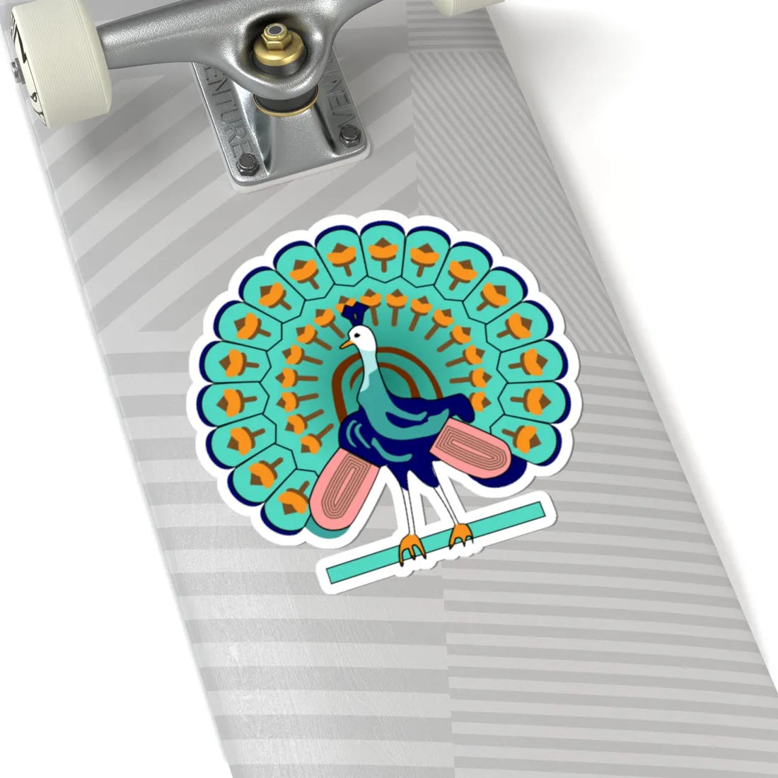 Peacock symbol Burma (Myanmar) (Coat of Arms) STICKER Vinyl Kiss-Cut Decal - The Sticker Space