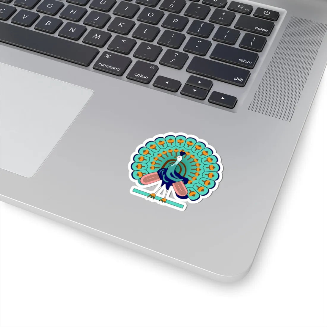 Peacock symbol Burma (Myanmar) (Coat of Arms) STICKER Vinyl Kiss-Cut Decal - The Sticker Space