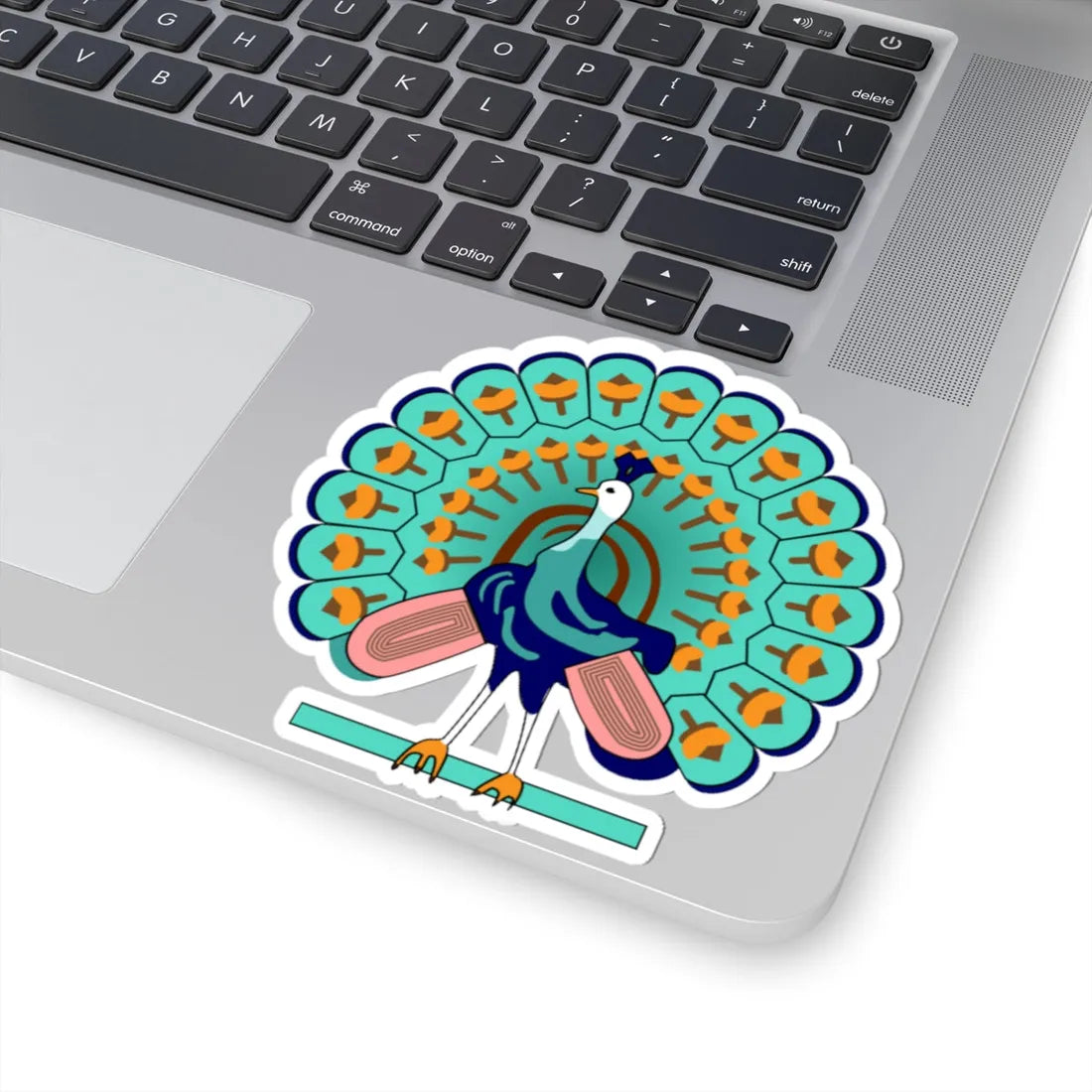 Peacock symbol Burma (Myanmar) (Coat of Arms) STICKER Vinyl Kiss-Cut Decal - The Sticker Space