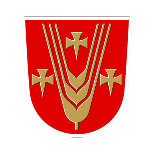 Pedersöre.vaakuna (Finland) (Coat of Arms) STICKER Vinyl Kiss-Cut Decal 2 Inch White - The Sticker Space