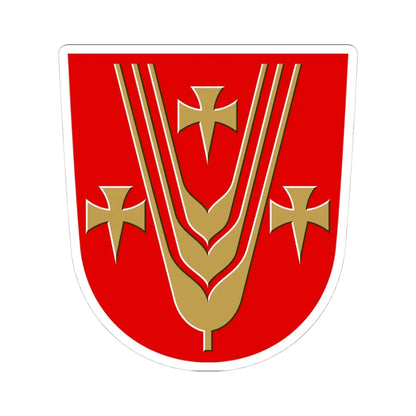 Pedersöre.vaakuna (Finland) (Coat of Arms) STICKER Vinyl Kiss-Cut Decal 4 Inch White - The Sticker Space