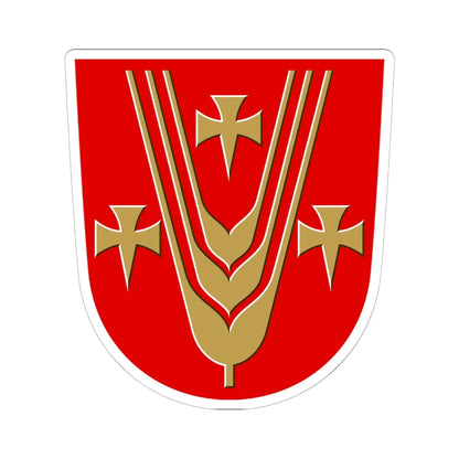 Pedersöre.vaakuna (Finland) (Coat of Arms) STICKER Vinyl Kiss-Cut Decal 6 Inch White - The Sticker Space