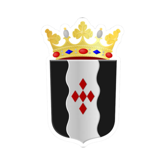 Peel en Maas wapen (Netherlands) (Coat of Arms) STICKER Vinyl Kiss-Cut Decal 2 Inch White - The Sticker Space