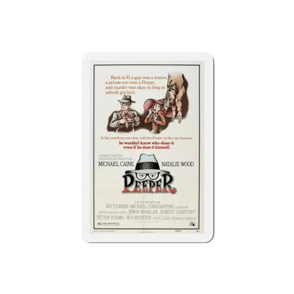 Peeper 1976 Movie Poster Refrigerator Magnet 2 Inch - The Sticker Space