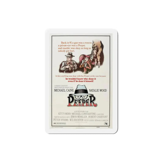 Peeper 1976 Movie Poster Refrigerator Magnet 2 Inch - The Sticker Space