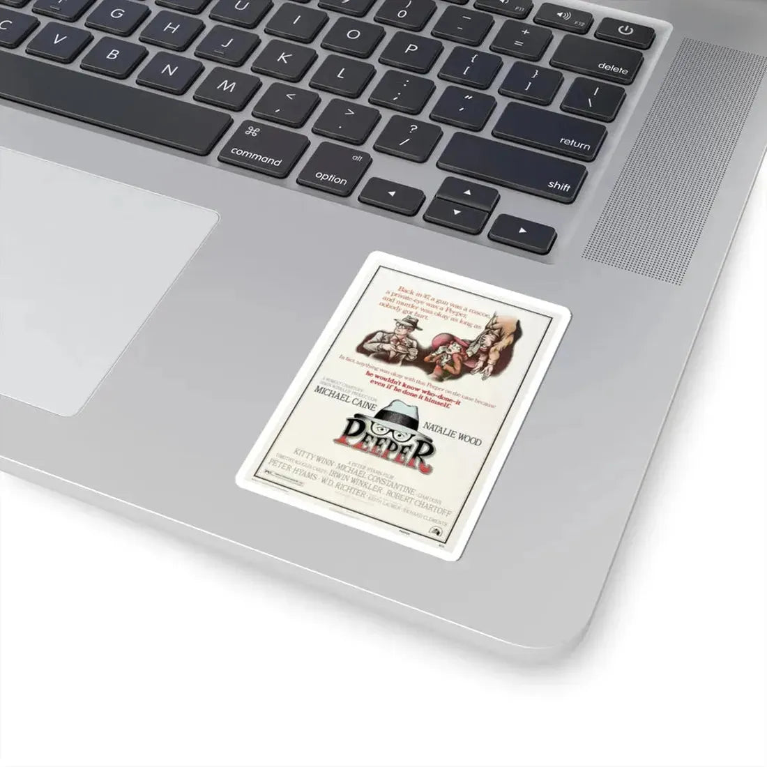 Peeper 1976 Movie Poster - STICKER Vinyl Kiss-Cut Decal - The Sticker Space