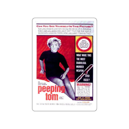 PEEPING TOM (2) 1960 Movie Poster STICKER Vinyl Die-Cut Decal 5 Inch - The Sticker Space