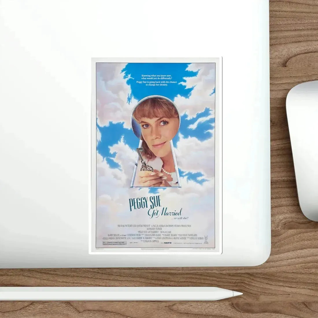 Peggy Sue Got Married 1986 Movie Poster STICKER Vinyl Die-Cut Decal - The Sticker Space
