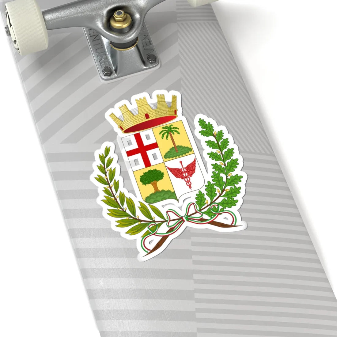 Pegli-Stemma (Italy) (Coat of Arms) STICKER Vinyl Kiss-Cut Decal - The Sticker Space