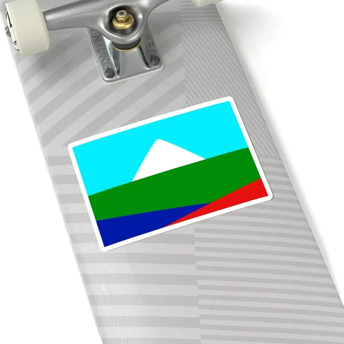 Pehuenche flag (Chile) STICKER Vinyl Kiss-Cut Decal - The Sticker Space