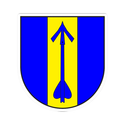 Peist wappen (Switzerland) (Coat of Arms) STICKER Vinyl Kiss-Cut Decal 2 Inch White - The Sticker Space