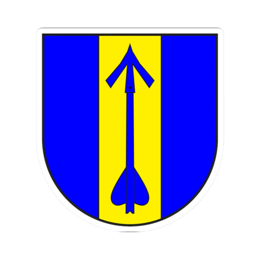 Peist wappen (Switzerland) (Coat of Arms) STICKER Vinyl Kiss-Cut Decal 2 Inch White - The Sticker Space