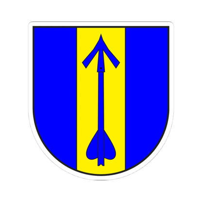 Peist wappen (Switzerland) (Coat of Arms) STICKER Vinyl Kiss-Cut Decal 4 Inch White - The Sticker Space