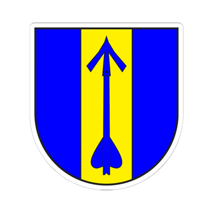 Peist wappen (Switzerland) (Coat of Arms) STICKER Vinyl Kiss-Cut Decal 6 Inch White - The Sticker Space